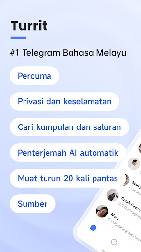 komputer Turrit-Telegram Plus Messenger