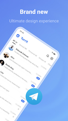 Turrit-Telegram Plus Messenger
