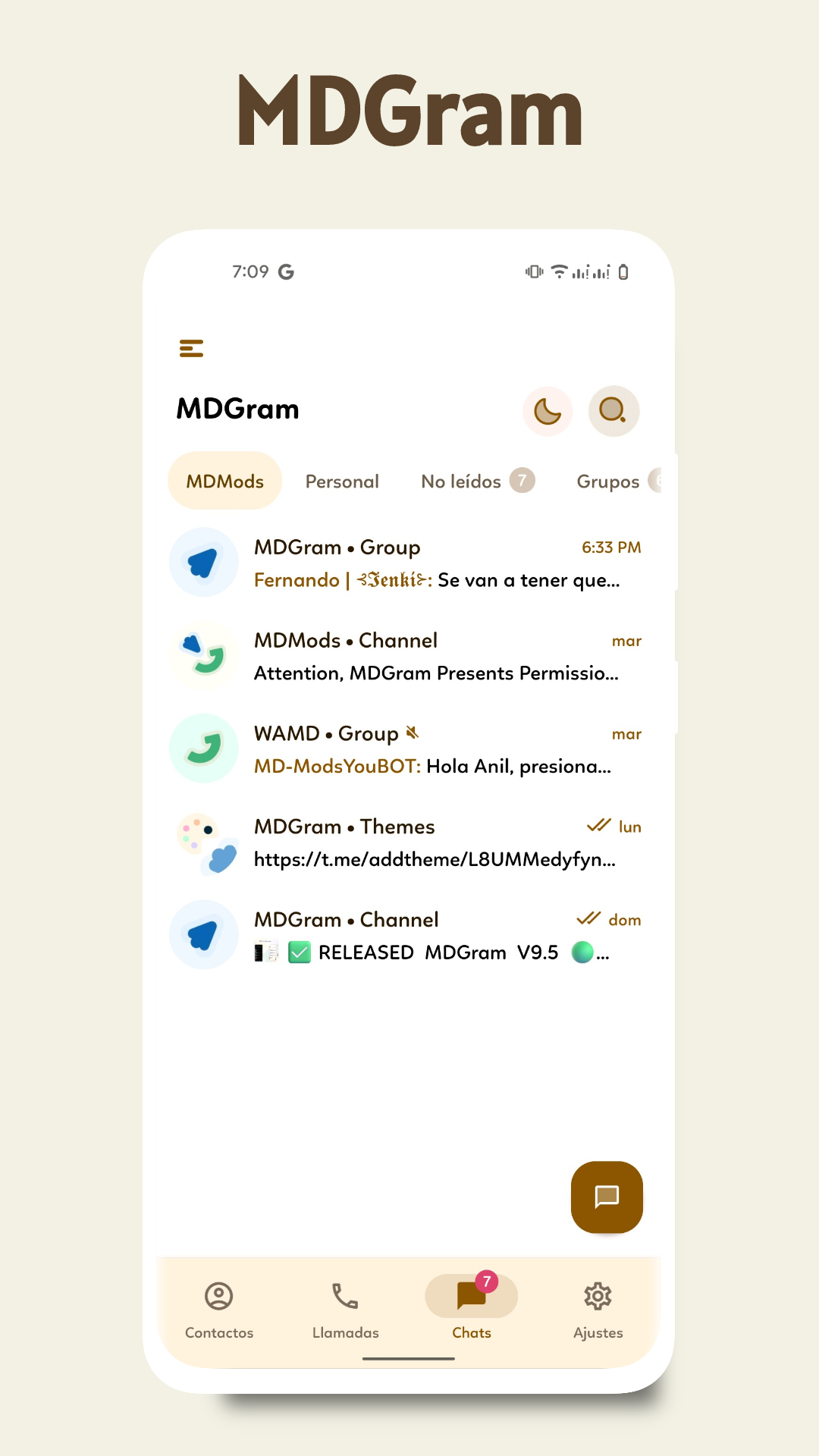 MDGram Messenger PC