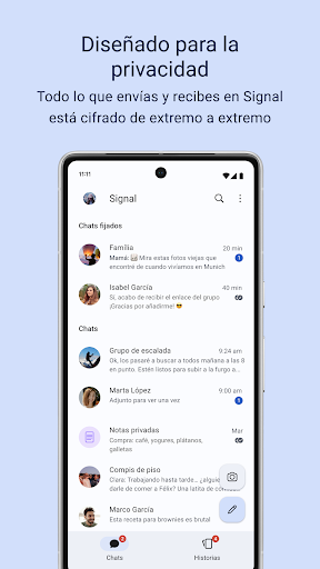 Signal - Mensajería privada PC