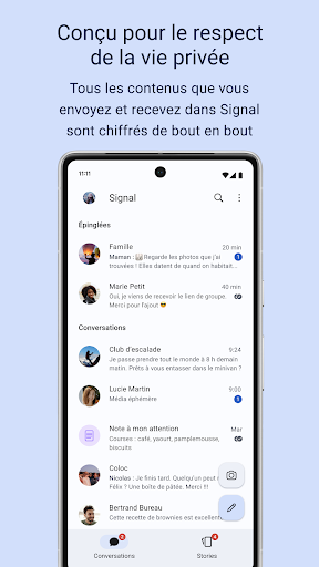 Signal – Messagerie privée PC