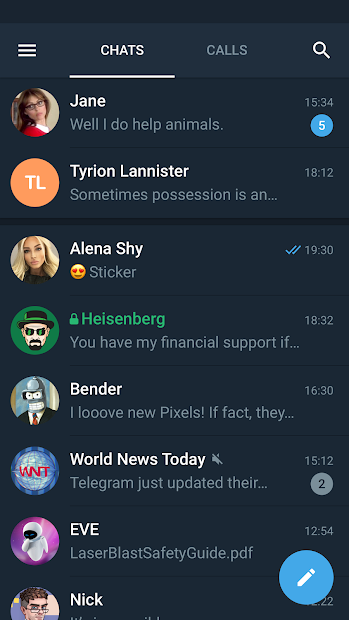 Telegram X ПК