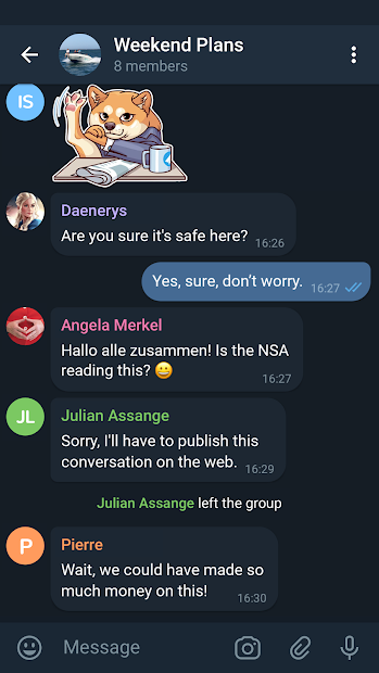 Telegram X ПК