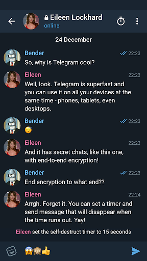 Telegram X الحاسوب