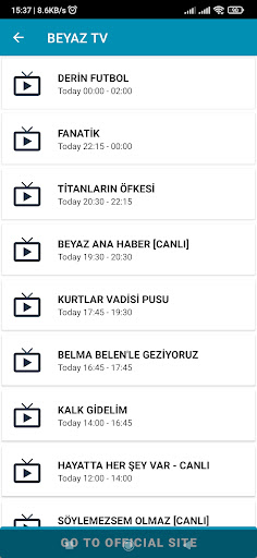 Canlı TV Rehberi - Mobil Radyo PC