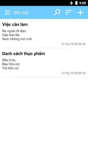 Ghi chú, Sổ tay ứng dụng PC