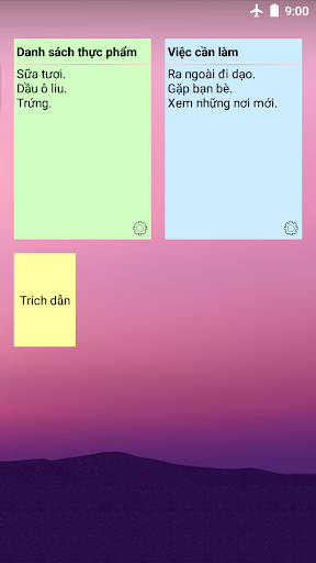 Ghi chú, Sổ tay ứng dụng PC
