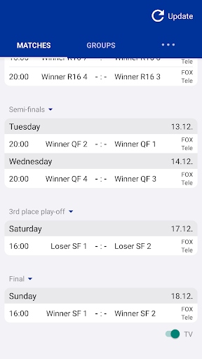 Euro Fixtures 2020 2021 App - Live Scores PC