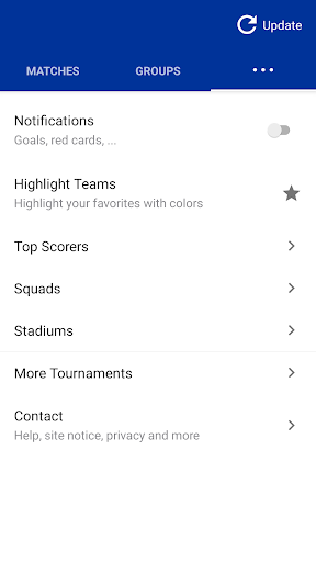 Euro Fixtures 2020 2021 App - Live Scores