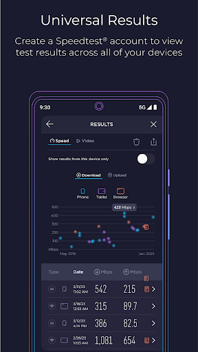 Speedtest por Ookla para PC