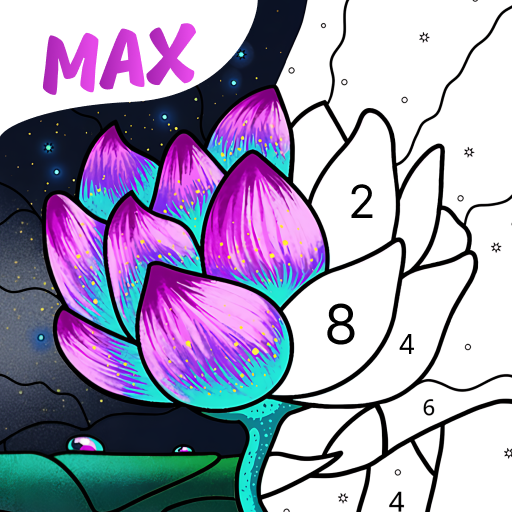 Pintar pelo número - livro de colorir