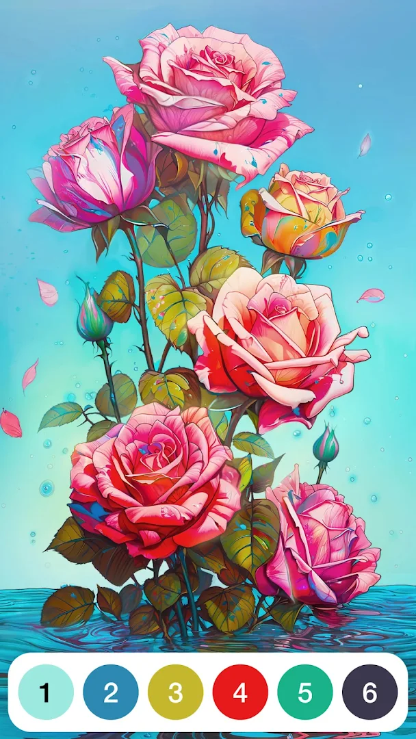 Pintar por número-Libro de colorear gratis PC