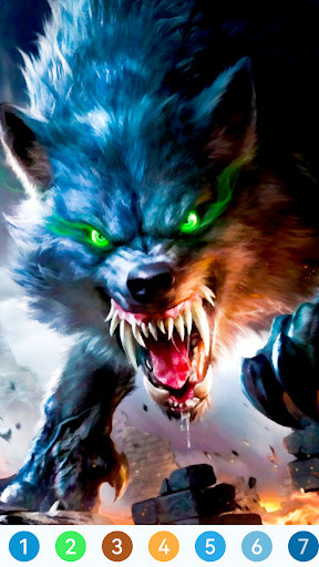 Animal Paint by Number Game電腦版