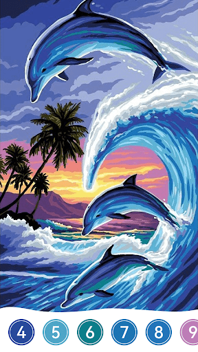 Paint by Number 按數字塗色