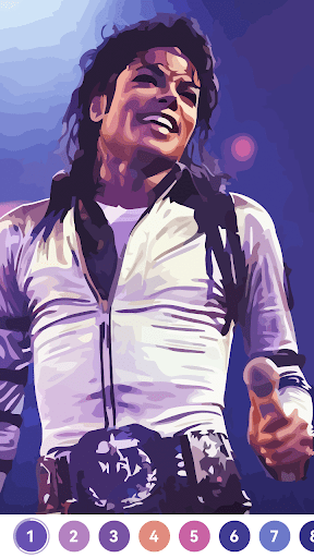 Celebrity Paint by Number Game PC