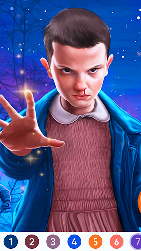 Stranger Thing Paint by Number PC