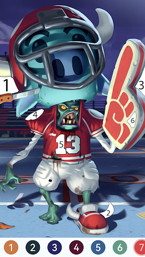 Zombie Paint by Number電腦版