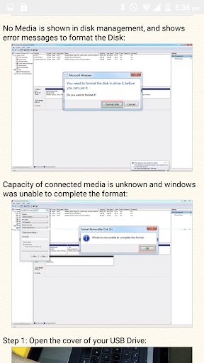 komputer USB Drive Data Recovery Help