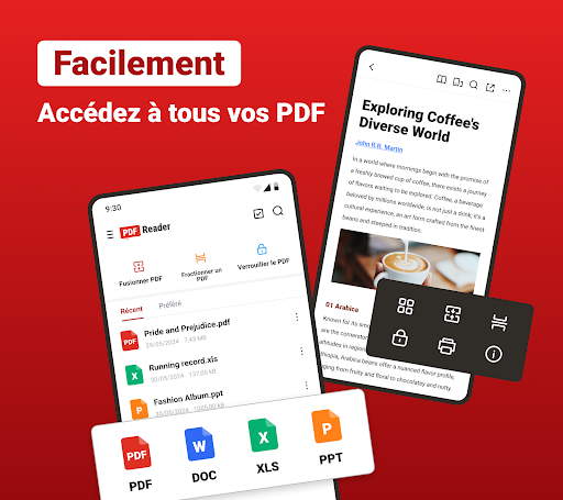Lecteur PDF - Visionneuse PDF PC
