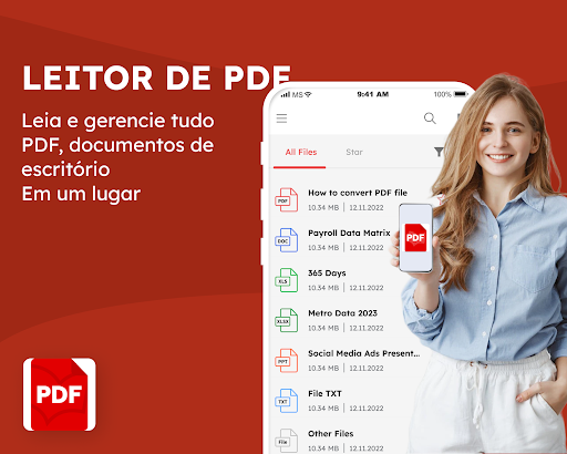 Leitor PDF: Visualizador PDF para PC