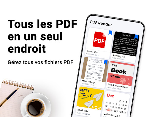 Lecteur PDF: Lire tous les PDF PC