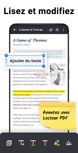 Lecteur PDF: Lire tous les PDF PC