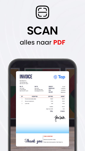 TapScanner - Scanner naar PDF