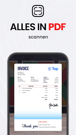 Scan zu PDF App - TapScanner