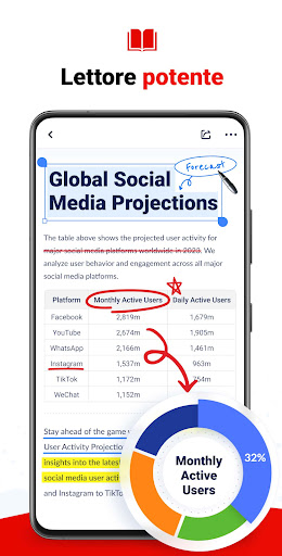 Lettore PDF - PDF Viewer, Docx PC