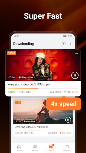 komputer PDownloader - ဗီဒီယိုဒေါင်း