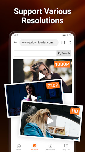 komputer PDownloader - ဗီဒီယိုဒေါင်း