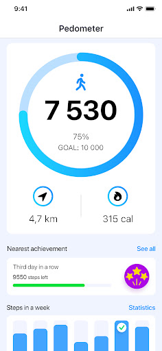 Walking Tracker & Step Counter