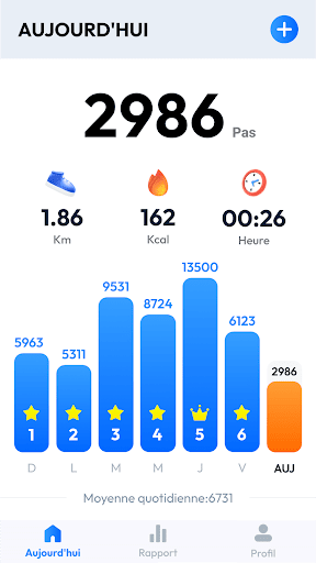 Podomètre - Compteur de Pas PC