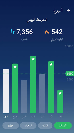 عداد الخطوات - برنامج المشي الحاسوب