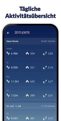 Schrittzähler - Pedometer PC