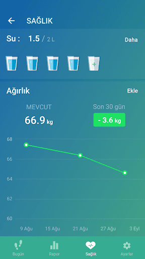 Adım Sayar - Pedometre ,Mstep PC