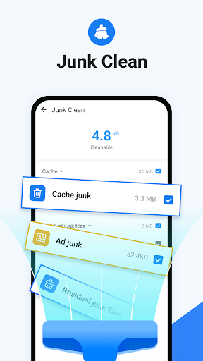 komputer Junk Cleaner - Ora PhoneMaster