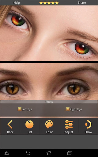 FoxEyes - Change Eye Color PC