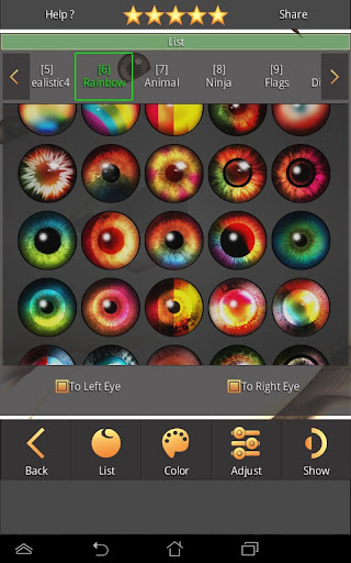 FoxEyes - Change Eye Color PC