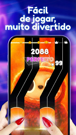 Piano Gato Mágico: Jogo Música