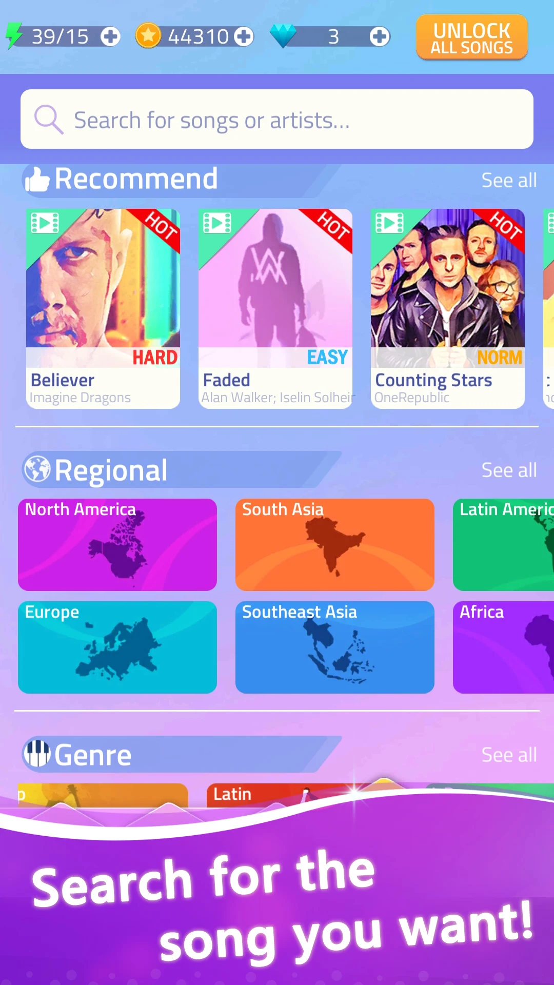 Piano Beat Tiles: Magic Piano PC