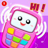 Pink Baby Phone Kids - Nomor Musik Hewan