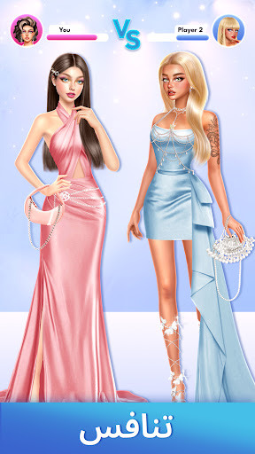 Fashion Glow: Model & Style الحاسوب