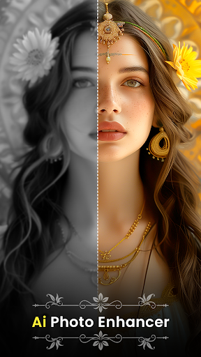 komputer AI Photo Enhancer Photo Editor