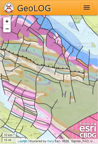 GeoLOG - mapy geologiczne PC