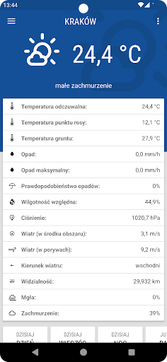 Meteo ICM — prognoza pogody PC