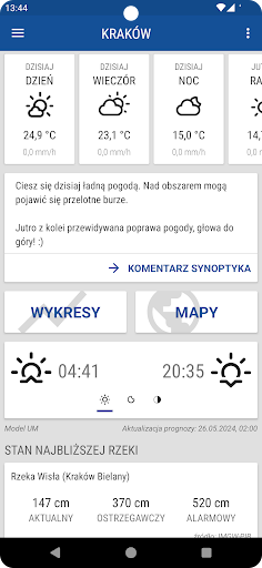 Meteo ICM — prognoza pogody PC