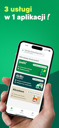 Żabka Jush - zakupy z dostawą