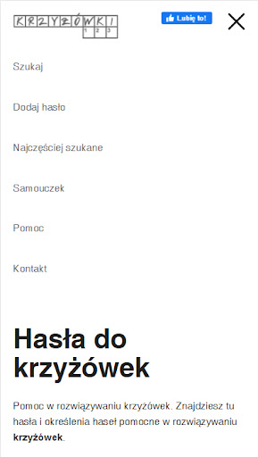 Hasła do krzyżówek
