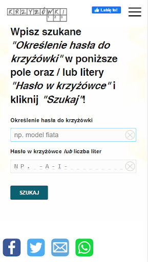 Hasła do krzyżówek